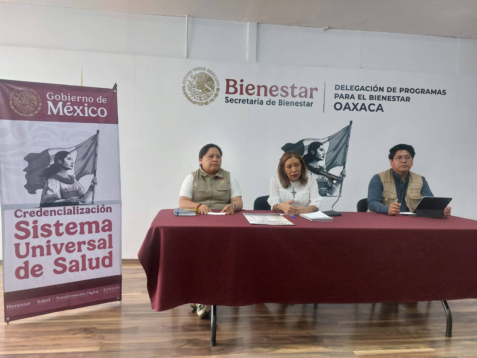 Comienza en Oaxaca credencialización del Servicio Universal de Salud a partir del 13 de abril