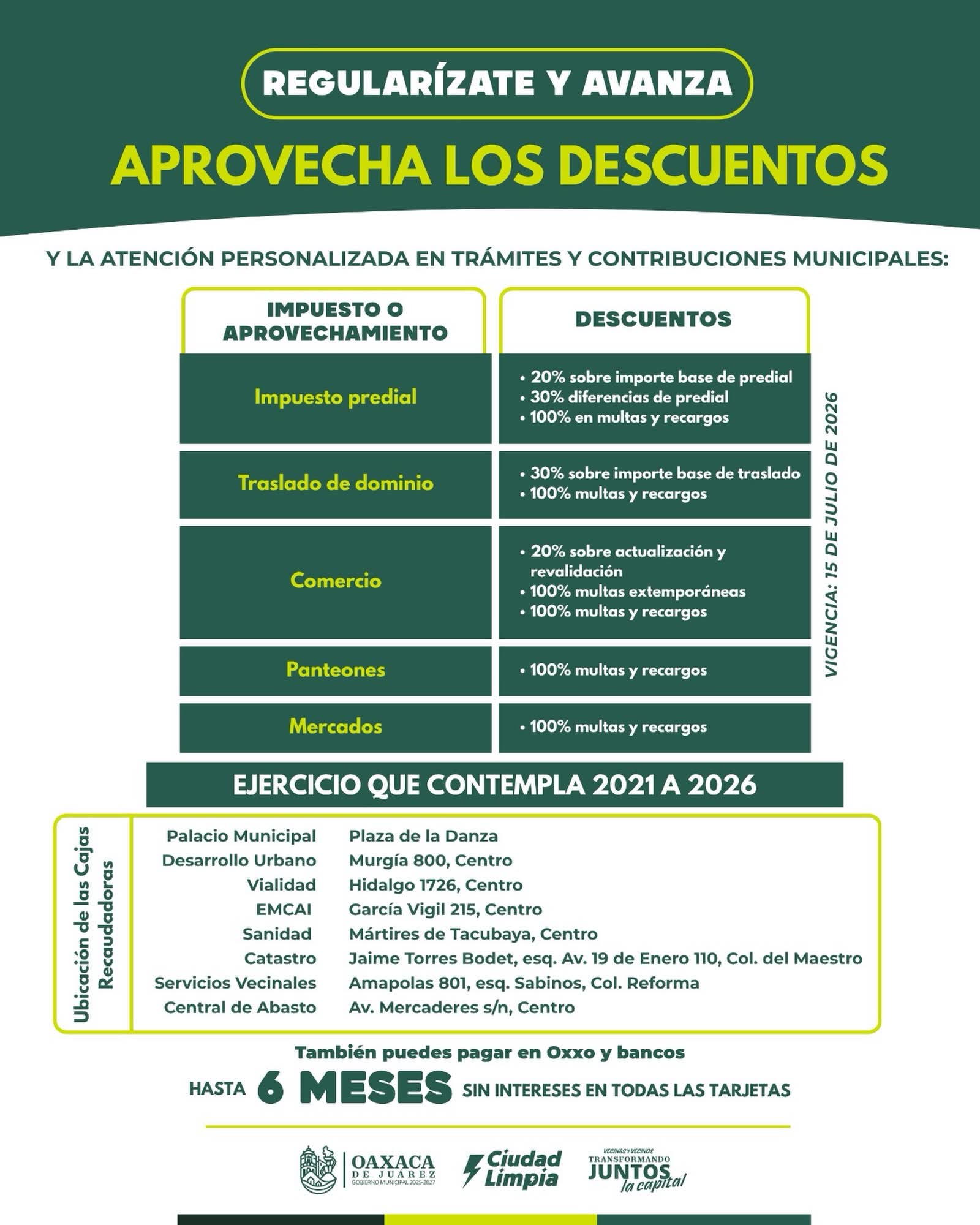 ¡Regularízate y avanza!