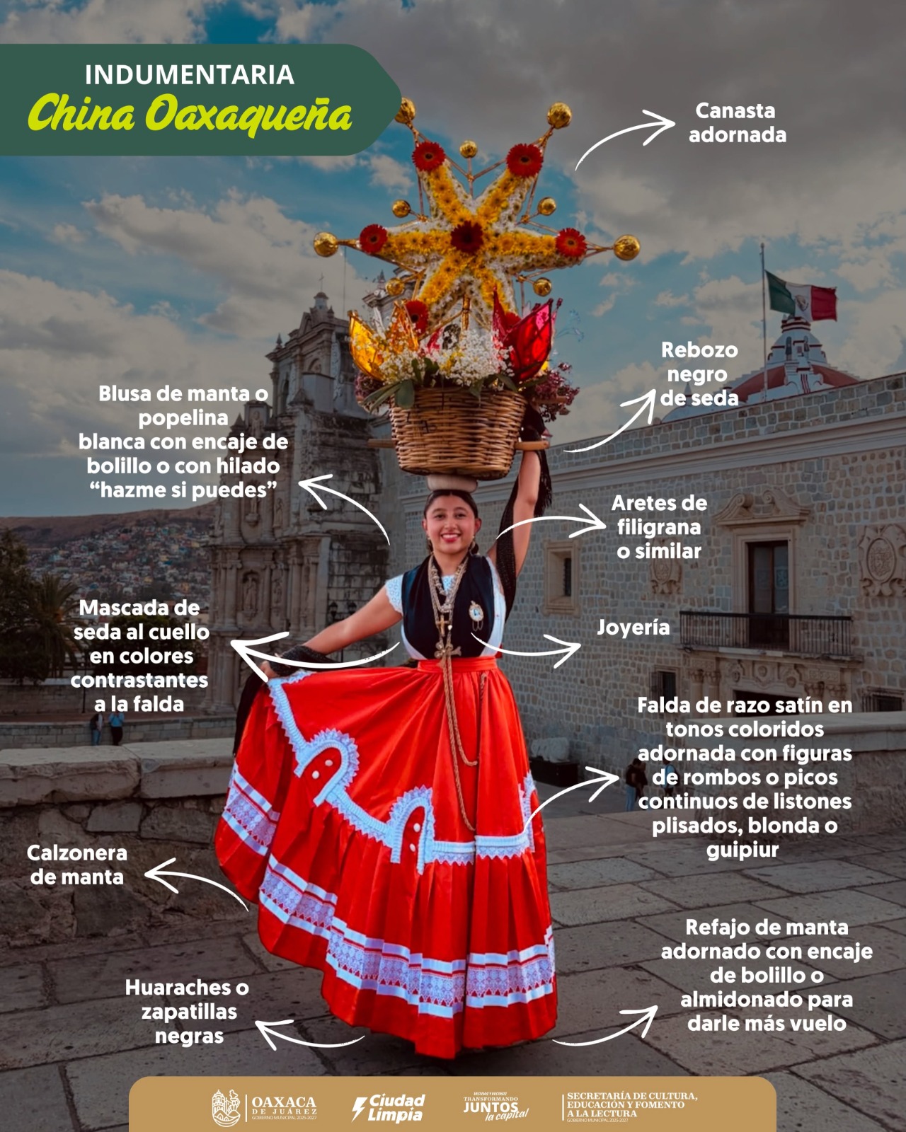 Oaxaca de Juárez invita al Segundo Encuentro de Chinas Oaxaqueñas, Marmoteros, Moneros y Faroleros