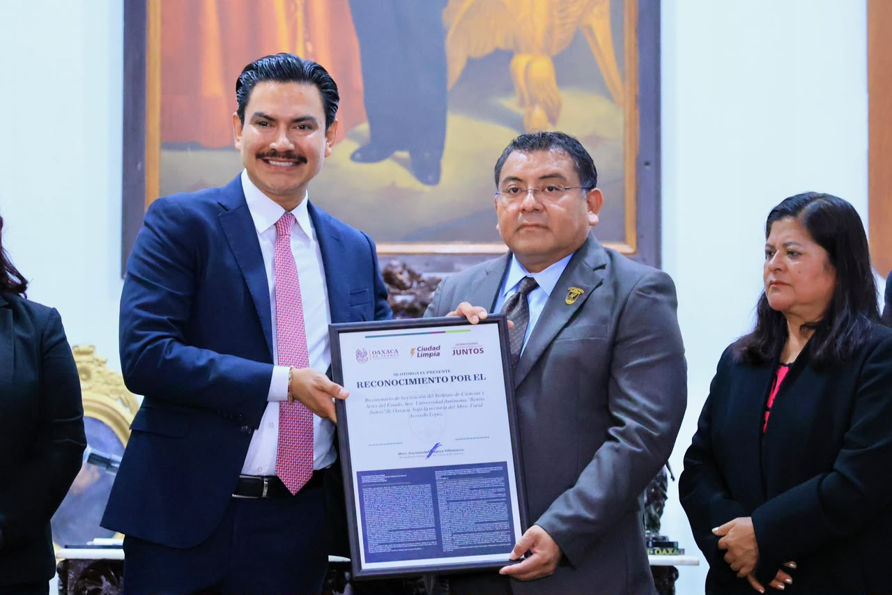 Ray Chagoya destaca legado histórico del Instituto de Ciencias y Artes de Oaxaca a 200 años de su creación