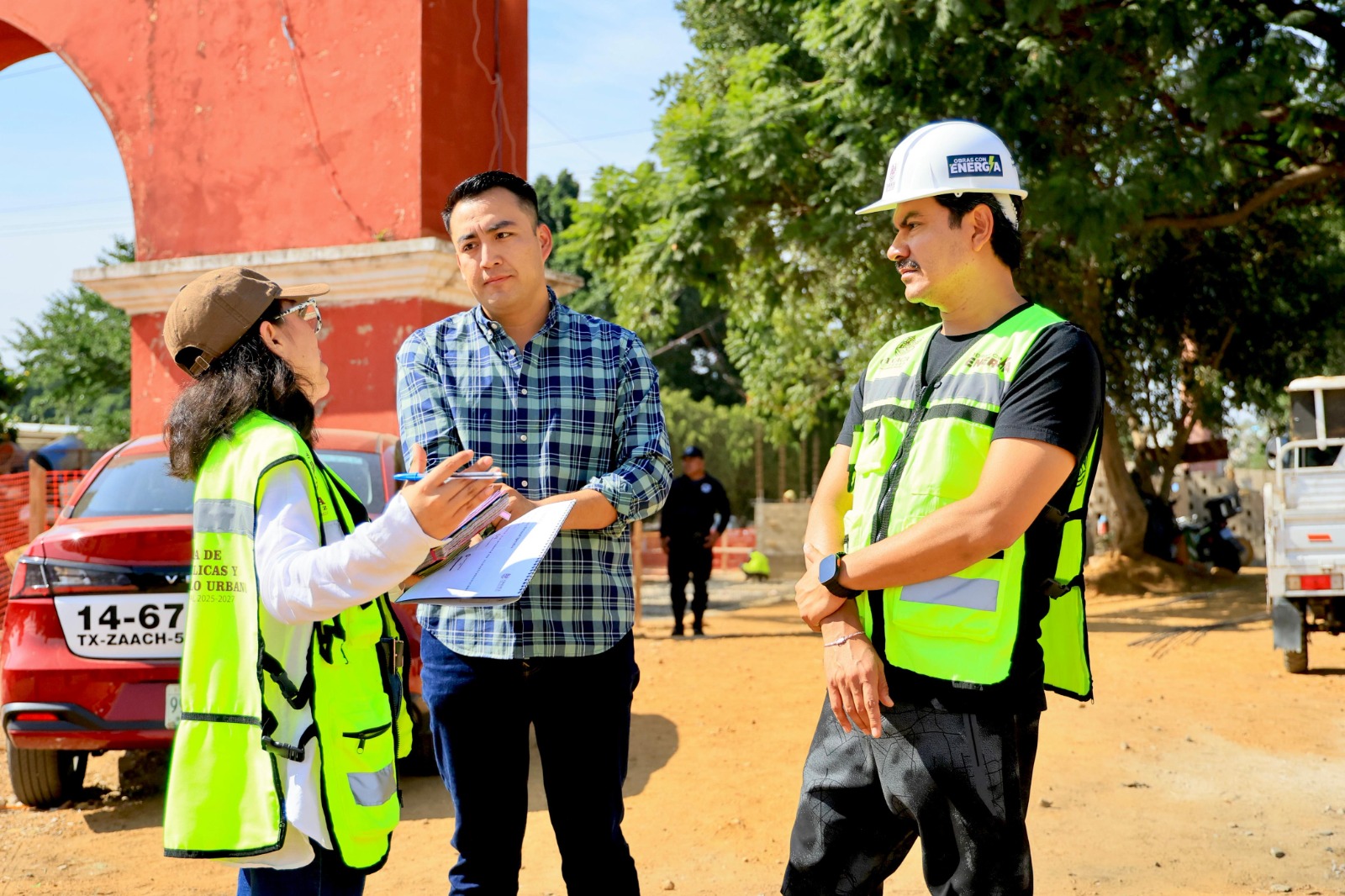 Avanza la obra de rehabilitación en el Parque del Amor