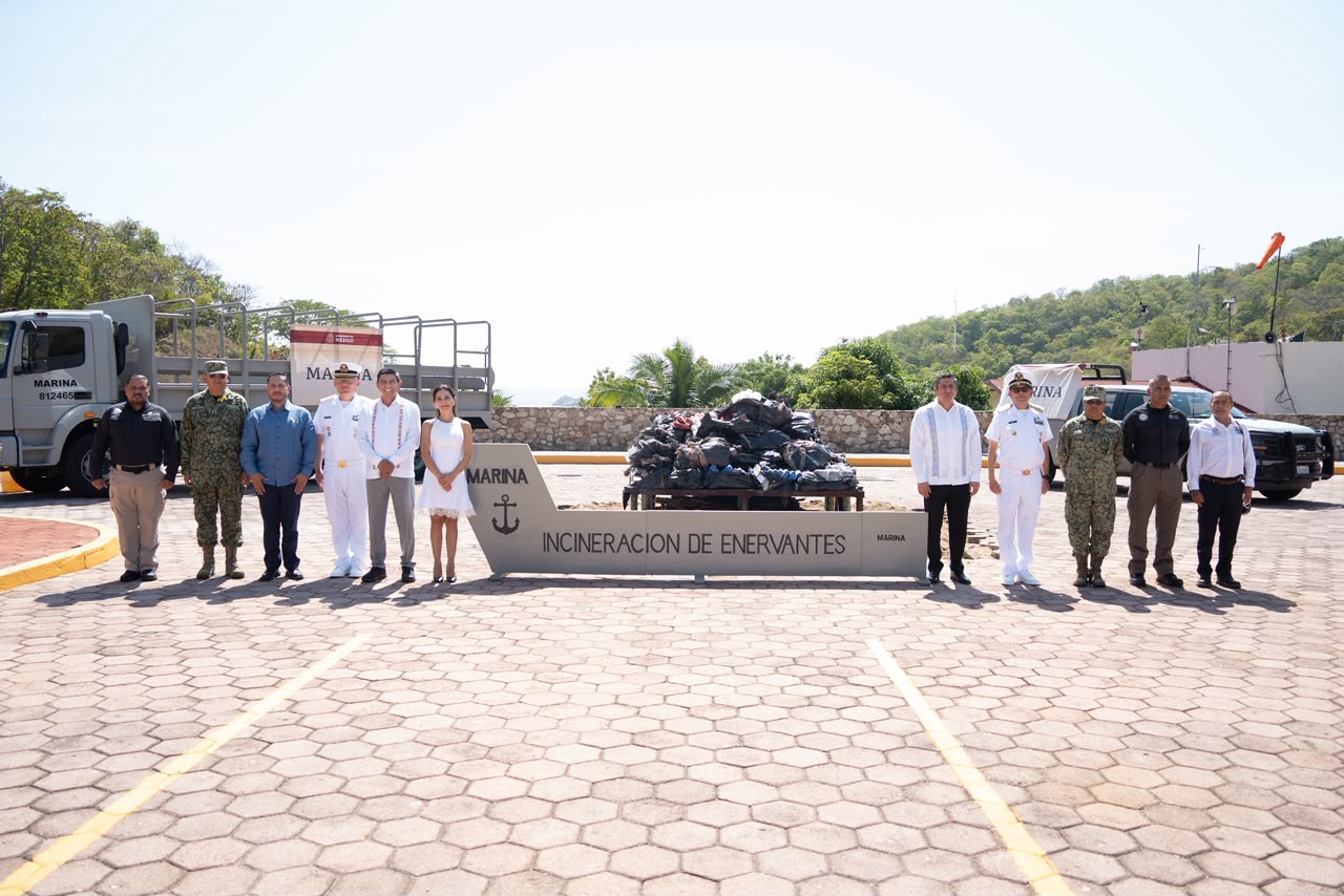 Atestigua Salomón Jara incineración de enervantes en Huatulco
