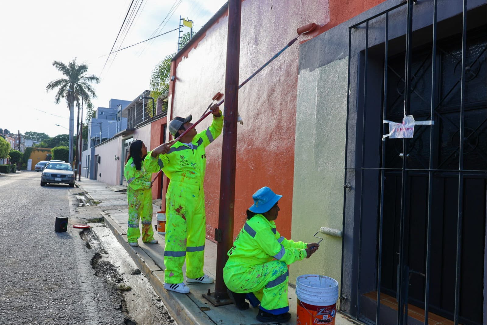 Tequio Vecinal fortalece la limpieza y el mantenimiento de espacios públicos en Trinidad de las Huertas