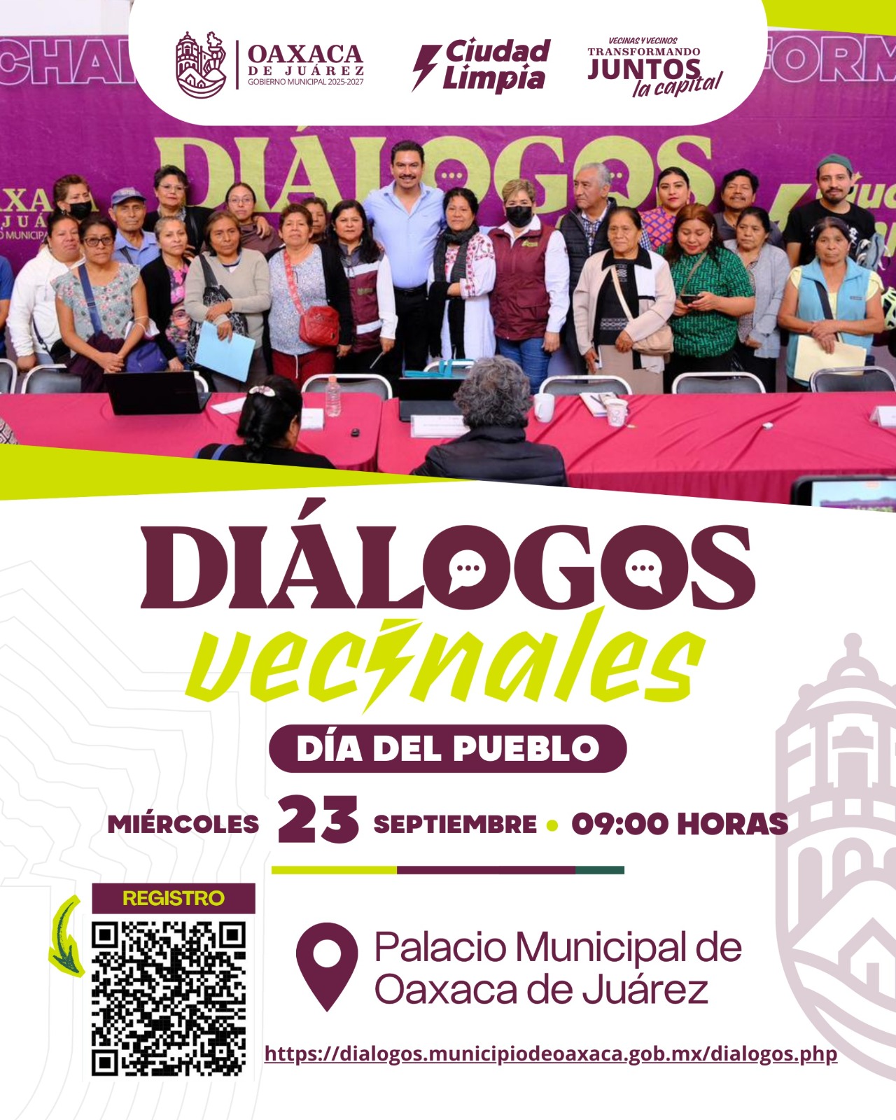 Ray Chagoya encabezará nueva jornada de Diálogos Vecinales en el Palacio Municipal