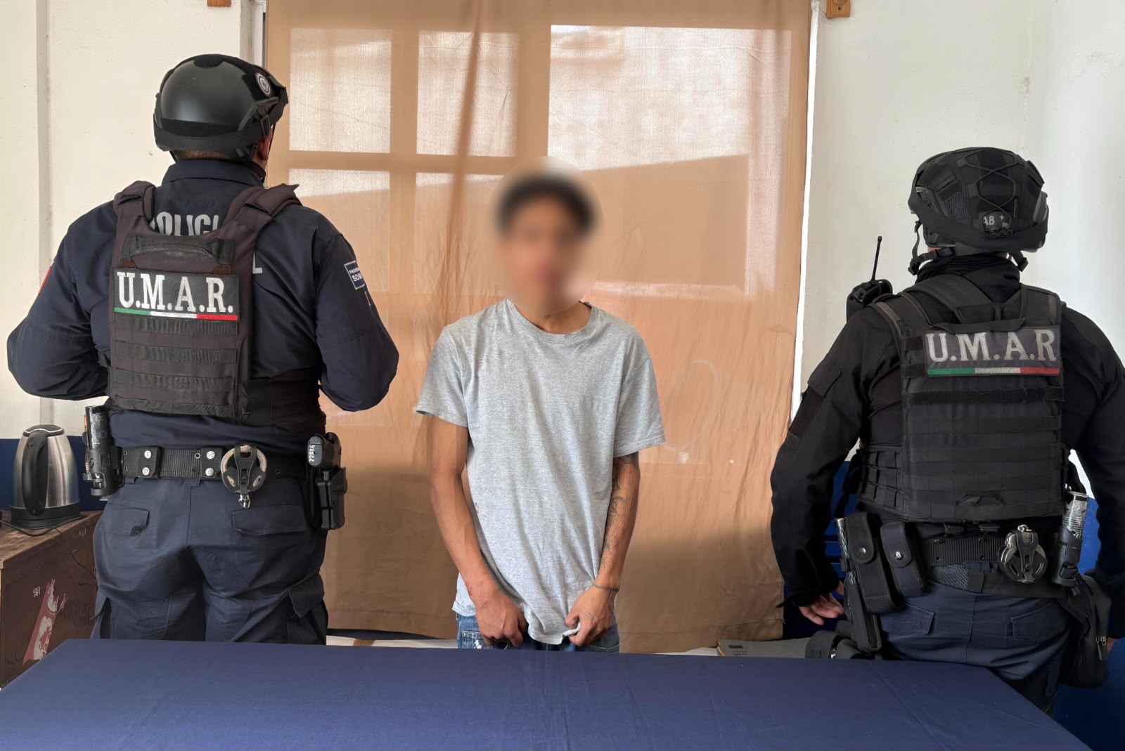 Policía Municipal detiene a persona por presunto intento de robo a una joven
