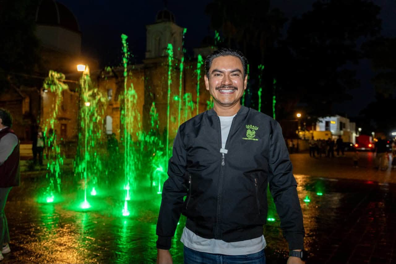 Fuentes danzantes de El Llano vuelven a operar con sistemas renovados