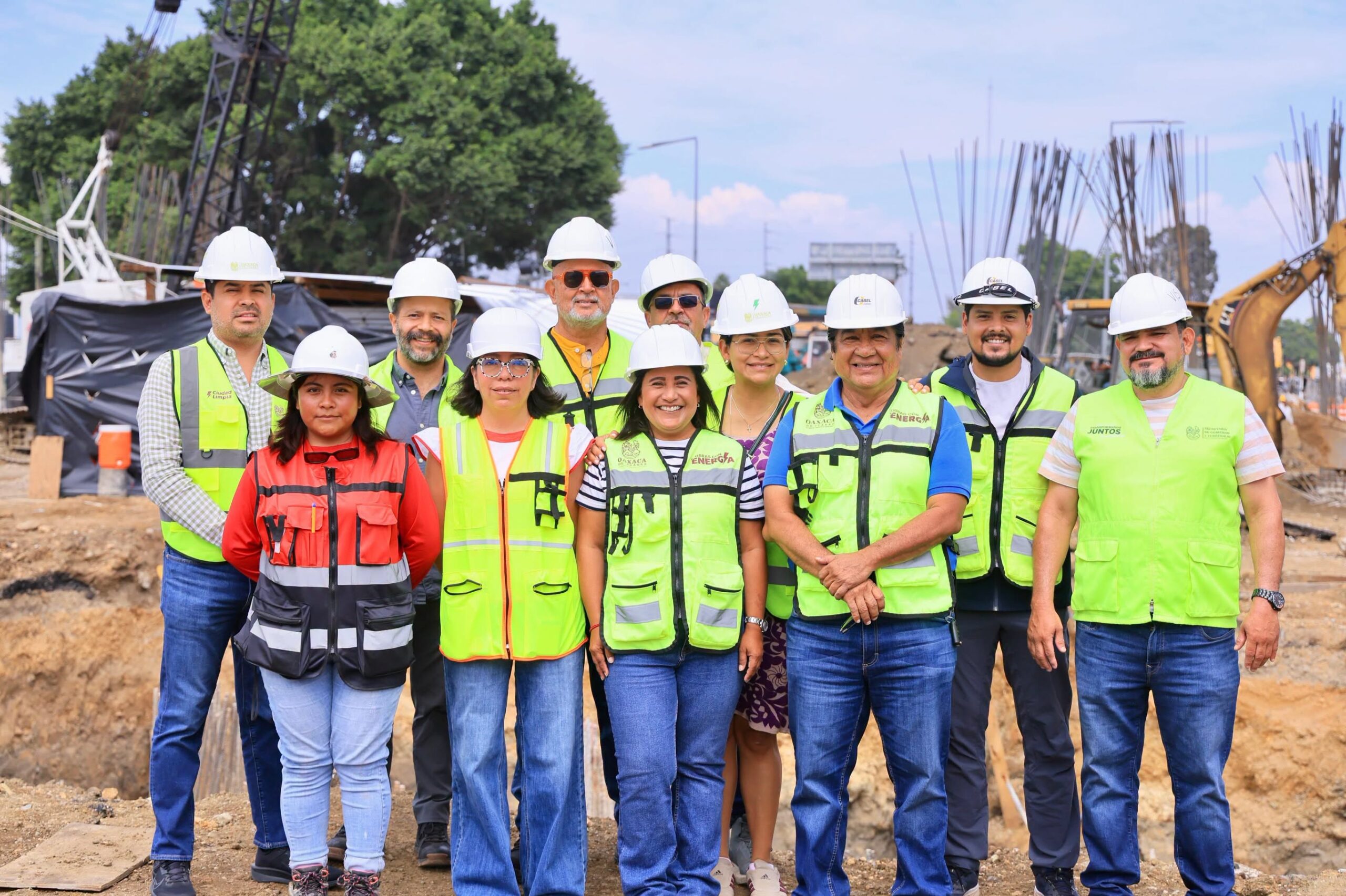 Gobierno Municipal supervisa prefabricación de vigas AASHTO
