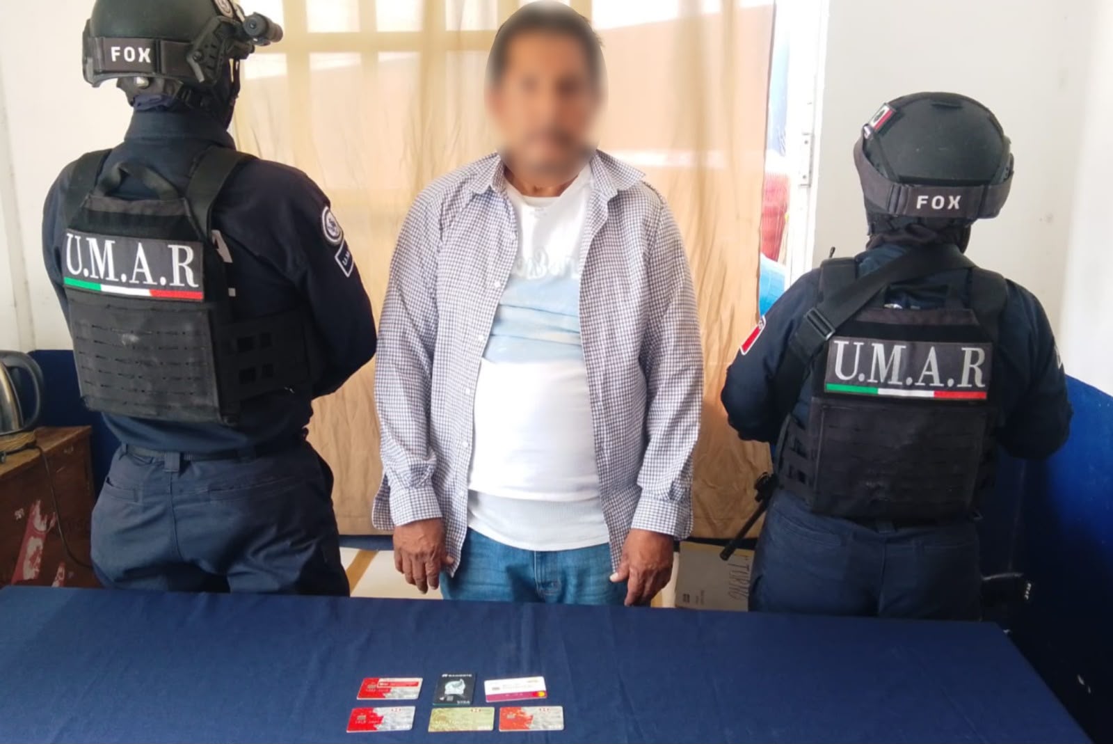 Policía Municipal detiene a persona por presunta clonación de tarjeta bancaria en Plaza Bella