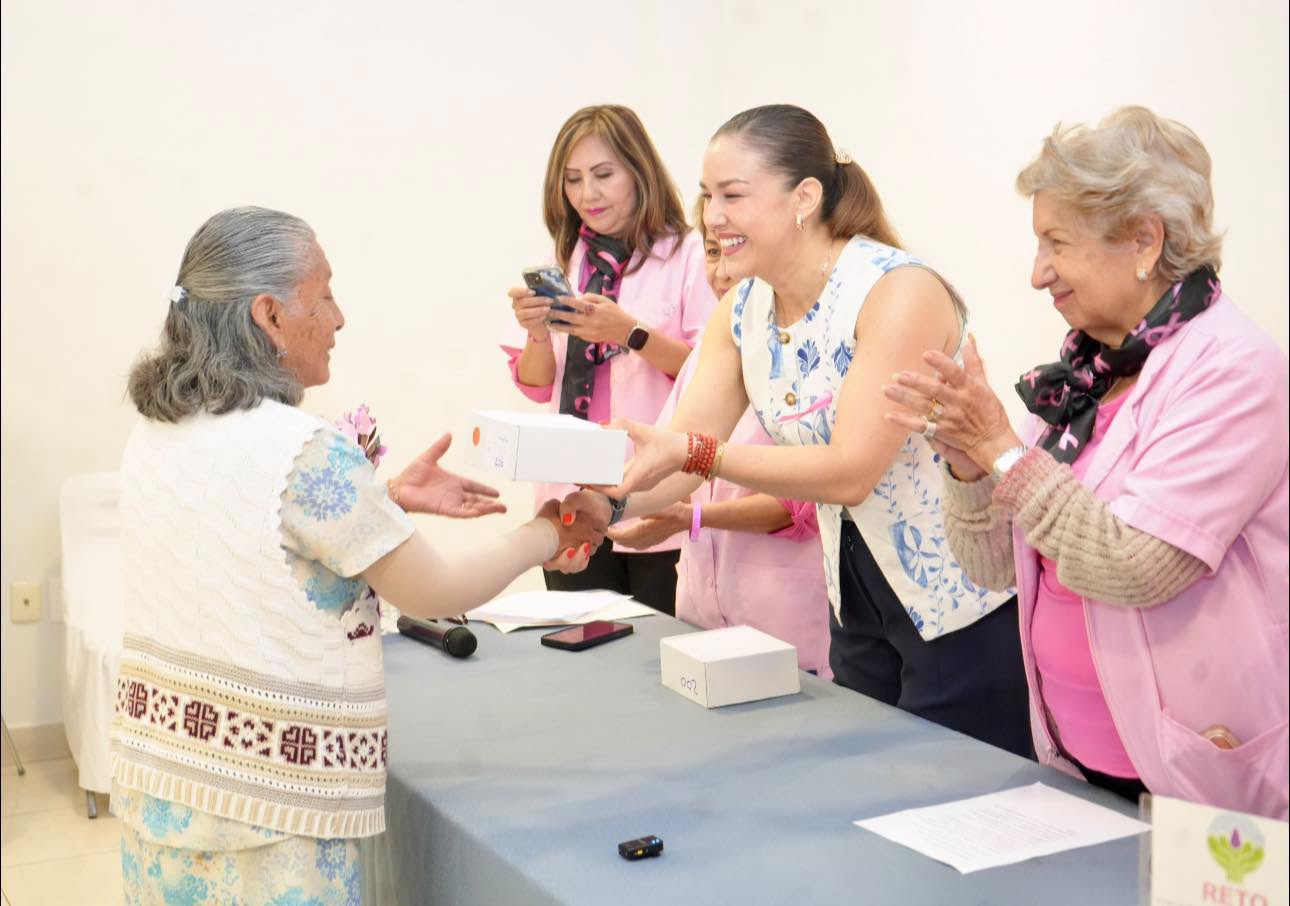DIF Municipal de Oaxaca de Juárez y Grupo Reto suman esfuerzos en apoyo a mujeres con cáncer de mama