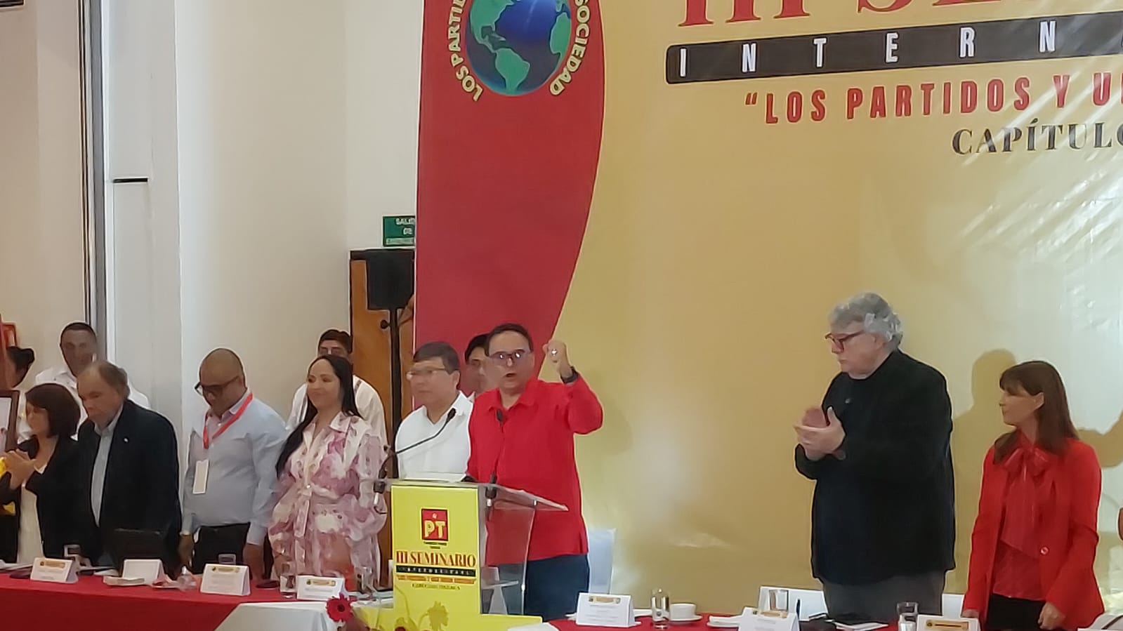 Realiza el PT Oaxaca con gran éxito el III Seminario Internacional Los Partidos y una Nueva Sociedad Capítulo Oaxaca