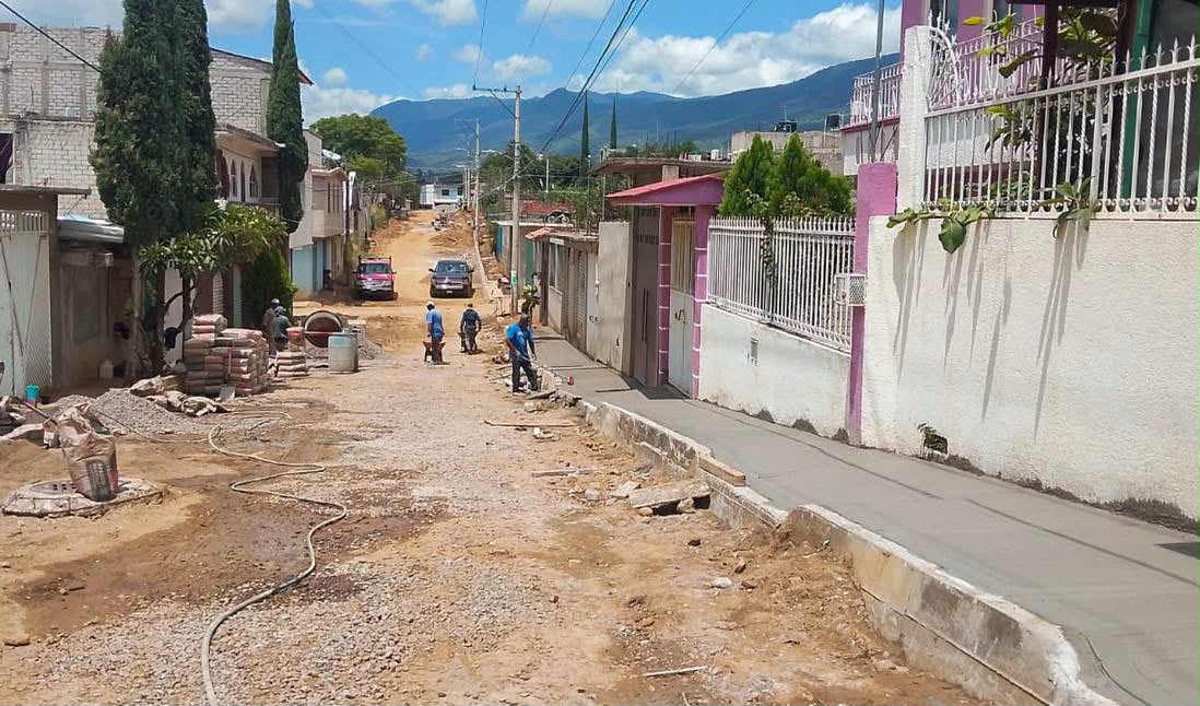 Ayuntamiento de Oaxaca de Juárez impulsa obras estratégicas en Pueblo Nuevo