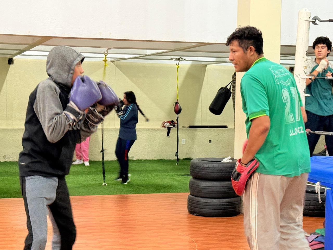Oaxaca de Juárez impulsa el boxeo con ocho gimnasios del programa Boxeando por la Paz