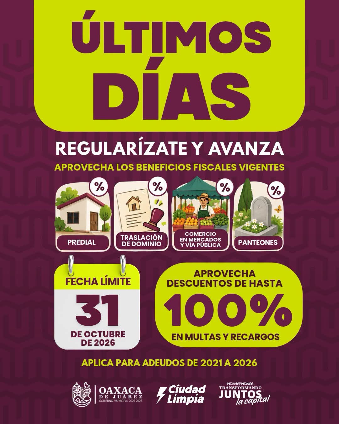 ¡Última semana para aprovechar los descuentos y cuidar tu economía!