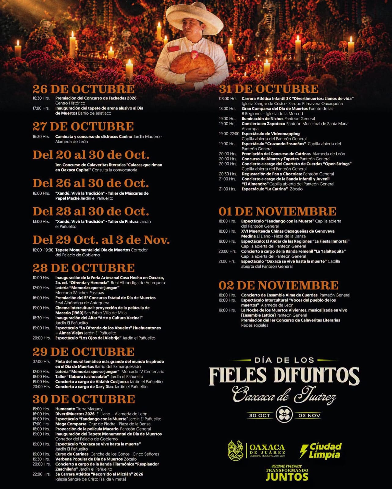¡Oaxaca de Juárez está lista para vivir sus tradiciones en grande!